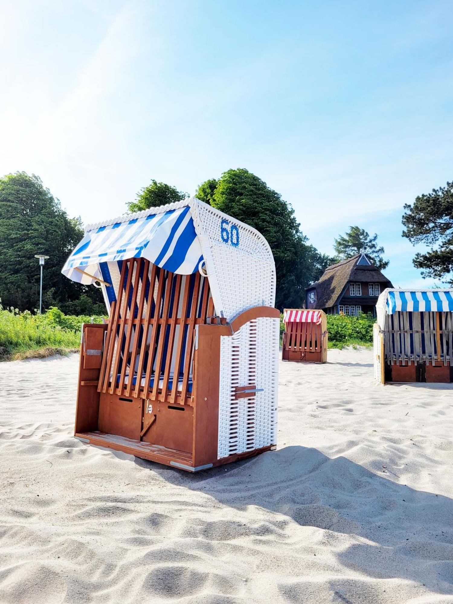Hochwertige Ferienwohnung In Ruhiger Lage Mit Eigener Terrasse Und Parkplatz, Nur 7 Gehminuten Zum Strand Entfernt - Hoher Schlafkomfort Dank Boxspringbett Scharbeutz Dış mekan fotoğraf